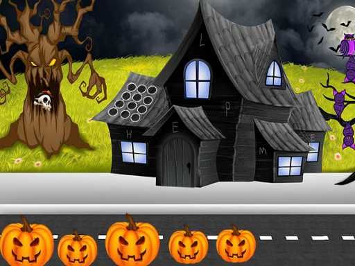 Halloween Party Girl Rescue - browser game screenshot