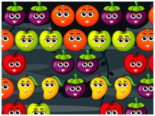 Bubble Shooter Fruits - browser game screenshot