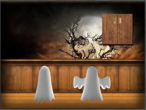 Amgel Halloween Room Escape 21 - browser game screenshot