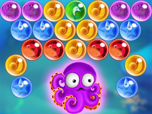 Ocean Bubble Shooter - browser game screenshot