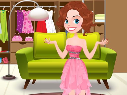 Sweet Mia Dress Up - browser game screenshot