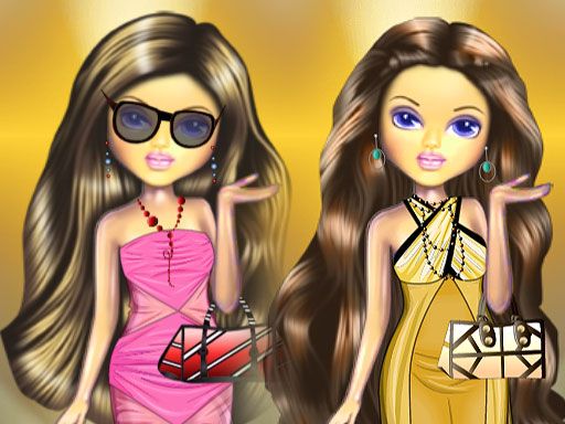 Barbie Teen Fashion - browser game screenshot
