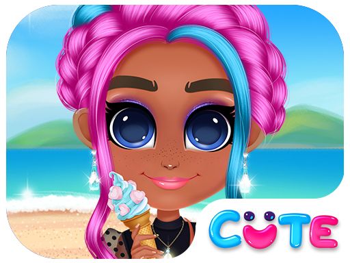 BFF Summer Vibes - browser game screenshot