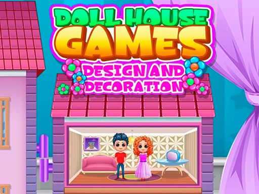 Doll House Games Design and Decoration - browser game screenshot