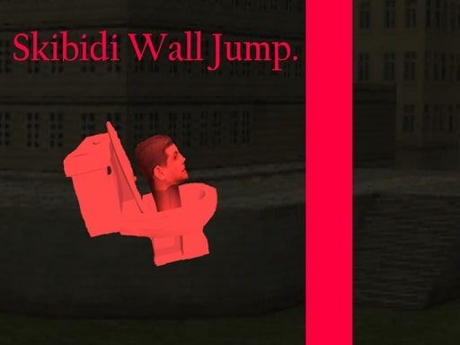 Skibidi Wall Jump - browser game screenshot