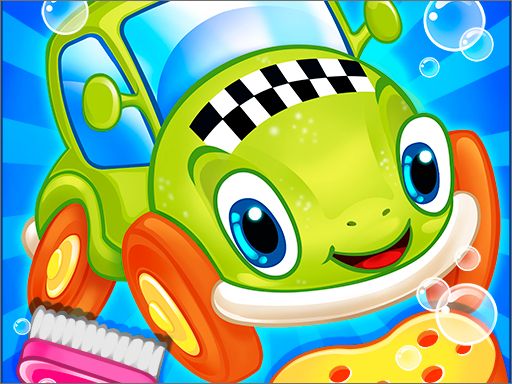 Sports Car Wash Gas - browser game screenshot