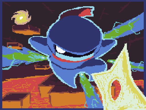 Pixel Ninja - browser game screenshot