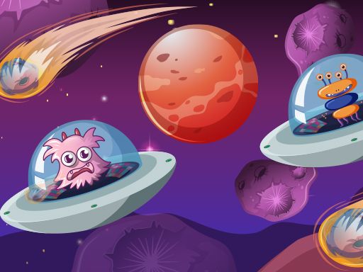 Alien Slither Snake - browser game screenshot