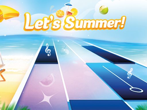 Magic Tiles - Piano Squid - browser game screenshot