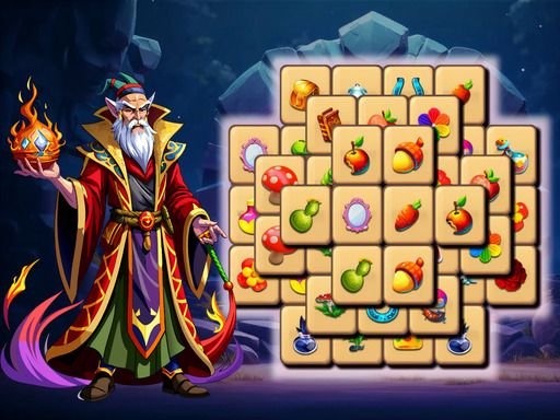 Enchanted Mahjong Saga - browser game screenshot