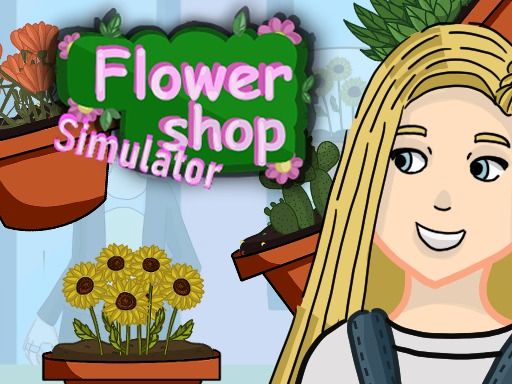 Flower Shop Simulator Flower Shop Simulator - browser game screenshot