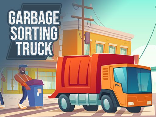 Garbage Sorting Truck - browser game screenshot