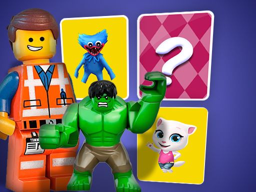 LEGO CITY Memory Card Match  - browser game screenshot