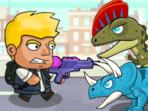 DinoZ City - browser game screenshot
