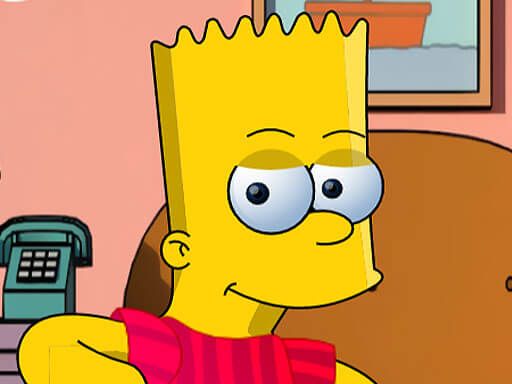 Bart Simpson Dress Up - browser game screenshot