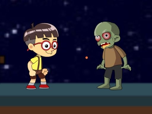 Obbie Zombie Land - browser game screenshot