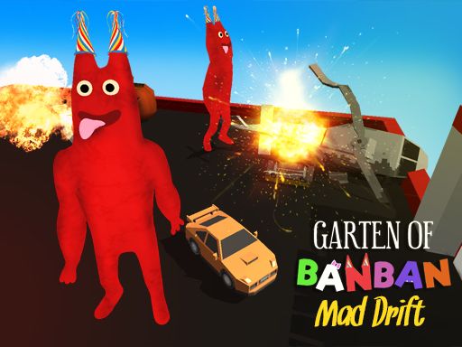 Garten of BanBan: Mad Drift - browser game screenshot