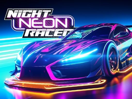 Night Neon Racers - browser game screenshot