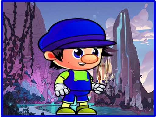 Super Boy Jump - browser game screenshot