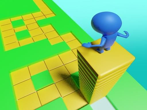 Stacky Jump Maze - Game online - browser game screenshot