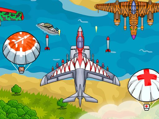 Air Force Attack - browser game screenshot