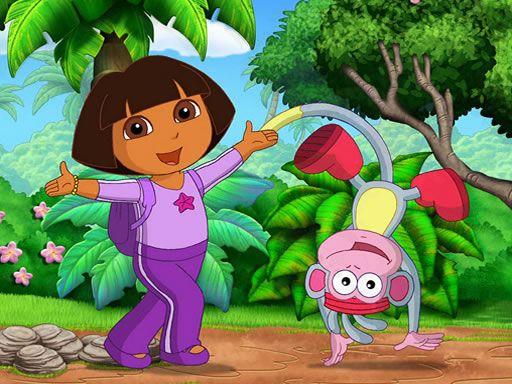 Dora - Find Seven Differences Dora - Find Seven Differences - browser game screenshot