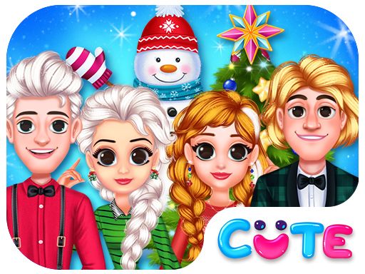 Frozen Princess Christmas Celebration Frozen Princess Christmas Celebration - browser game screenshot