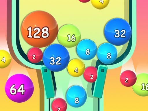 2048 Ball Buster - browser game screenshot