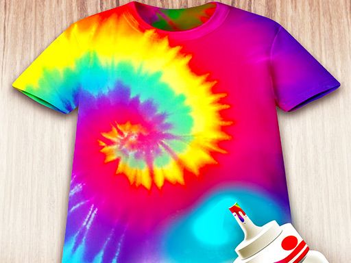 Tie Dye Game - browser game screenshot