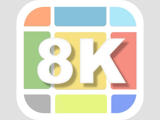 8K - 3 match game - browser game screenshot