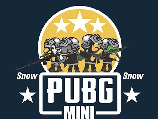 PUBG Mini Snow Multiplayer - browser game screenshot