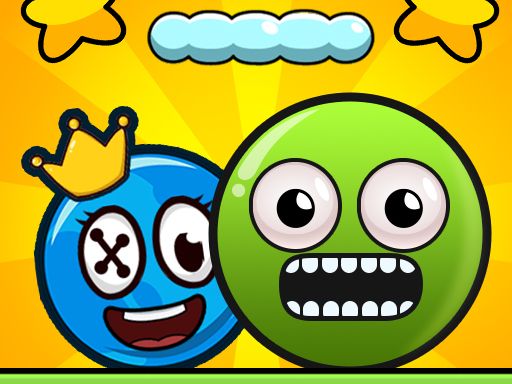 Bouncy Ball Garten - browser game screenshot