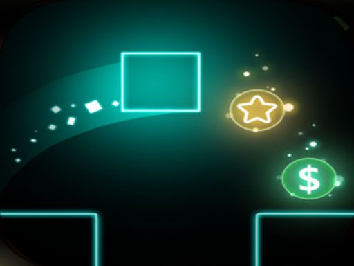 Glow obstacle - browser game screenshot