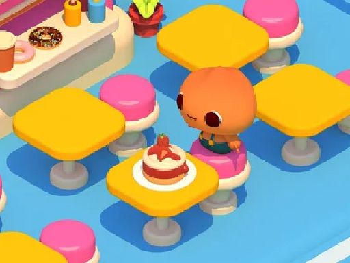 Merge Cafe Game - browser game screenshot
