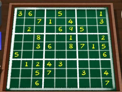 Weekend Sudoku 37 - browser game screenshot