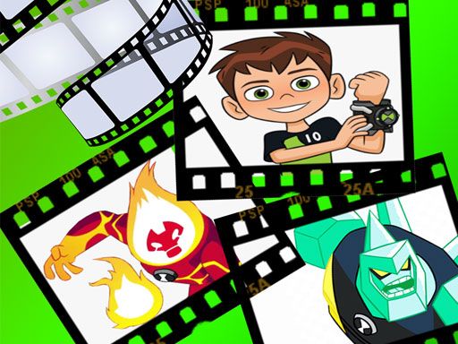 Ben 10 Create Scene - browser game screenshot