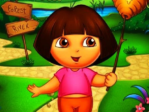 Dora The Explorer Jigsaw Puzzle Dora The Explorer Jigsaw Puzzle - browser game screenshot