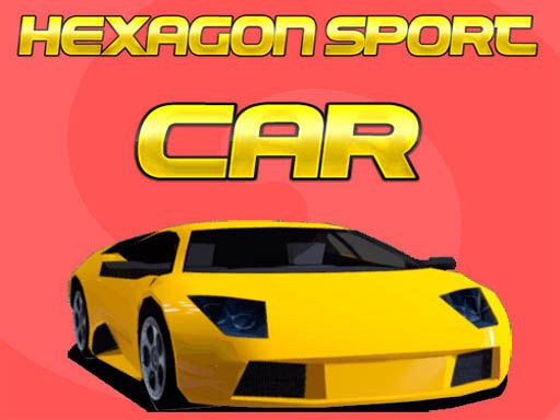 Hexagon Sport Car - browser game screenshot