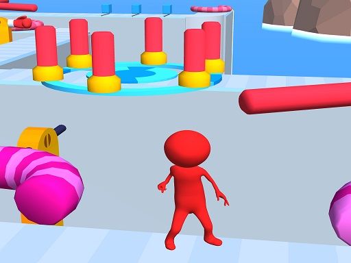 Fun Epic Run Race 3D - browser game screenshot