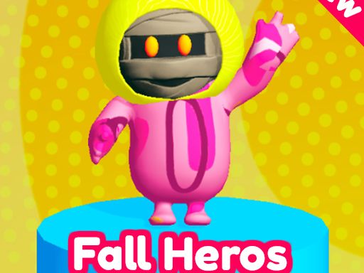 fall heroes Guys 3d - browser game screenshot