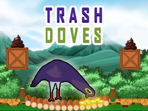 Trash Doves - browser game screenshot