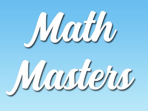 Math Masters - browser game screenshot