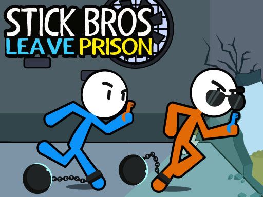 Stick Bros Leave Prison - browser game screenshot