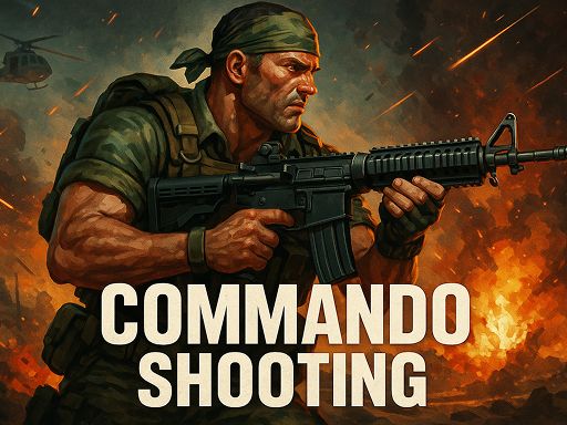 Commando Shooting - browser game screenshot
