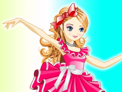 Dancer Girl Dress Up - browser game screenshot