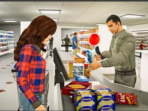 Shopping Mall Girl - Supermarket Shopping Games 3D - browser game screenshot