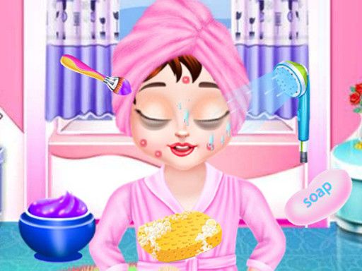 Baby Taylor First Spa - browser game screenshot