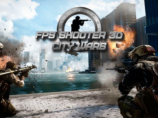 FPS Shooter 3D City Wars - browser game screenshot