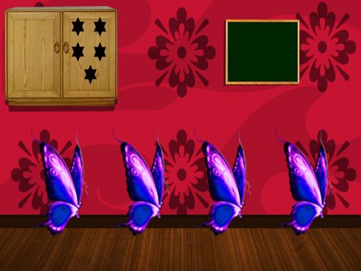 Butterfly House Escape 2 - browser game screenshot