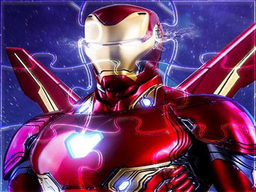 Iron Man Math3 Puzzle - browser game screenshot